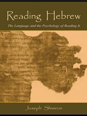 cover image of Reading Hebrew